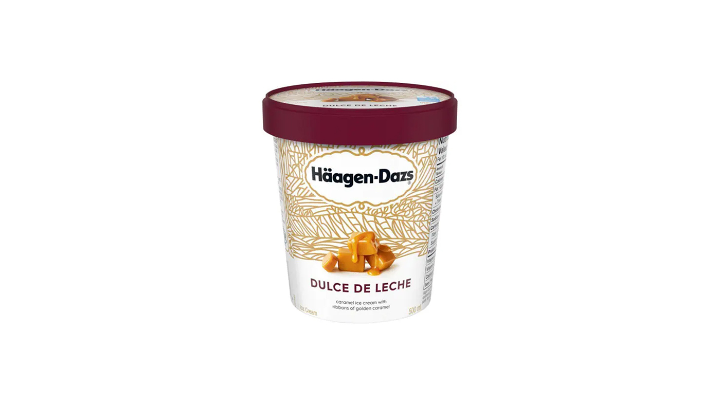 Order Haagen-Dazs Dulce De Leche Pint food online from Extramile store, Palm Springs on bringmethat.com