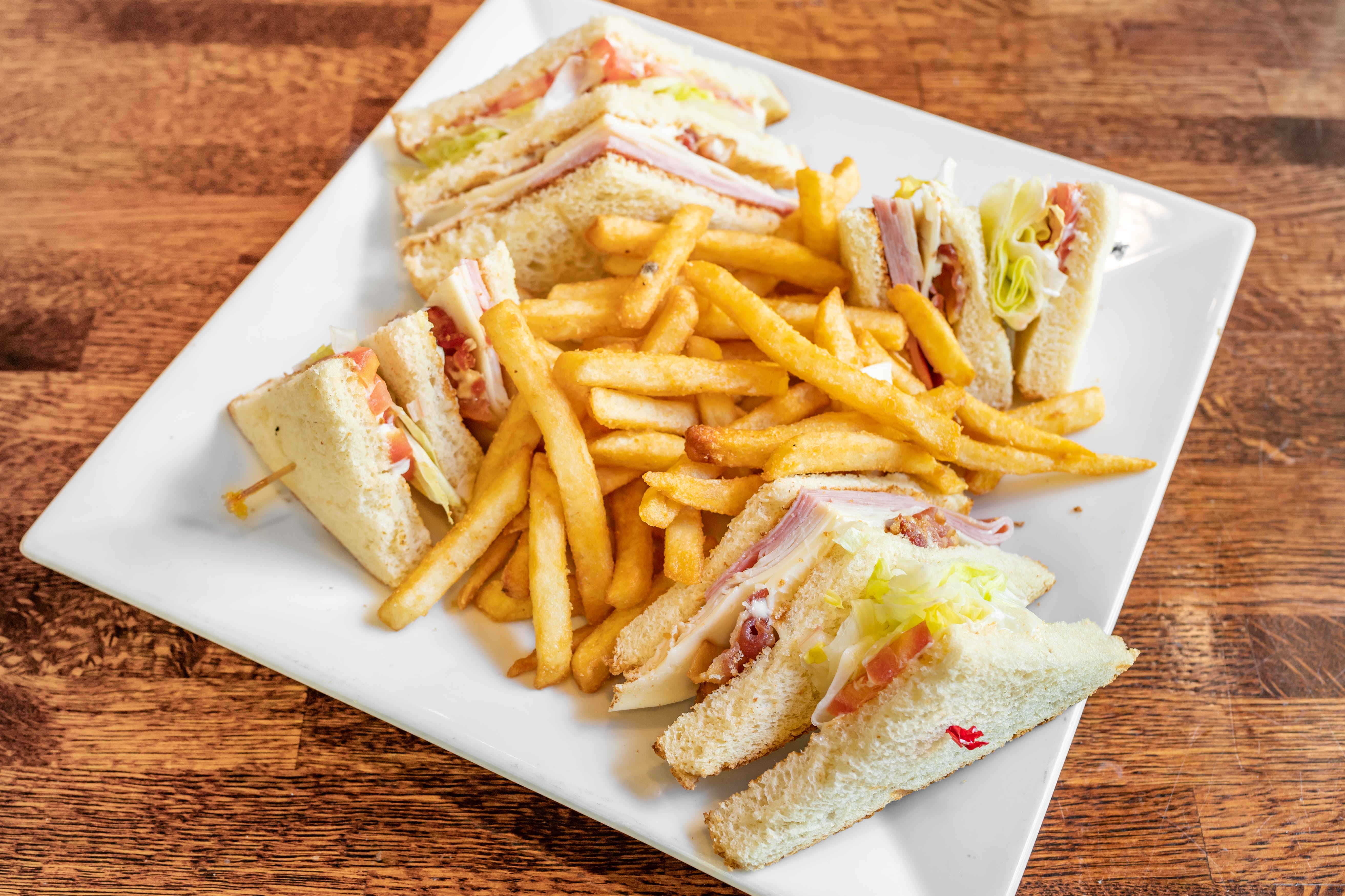 Order Club Sandwich - Sandwich food online from Dolce Vita Italian Restaurant store, Midlothian on bringmethat.com