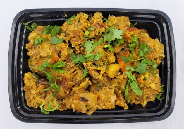 Order Veg Kothu Parotta food online from Curry Point 2 Go store, Bellevue on bringmethat.com