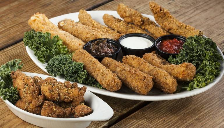 Order Appetizer Sampler food online from Pluckers Wing Bar store, Baton Rouge on bringmethat.com