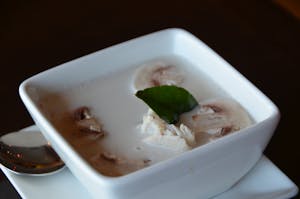 Order S2. Tom Kha Chicken food online from Thai Amarin store, Springfield Township on bringmethat.com