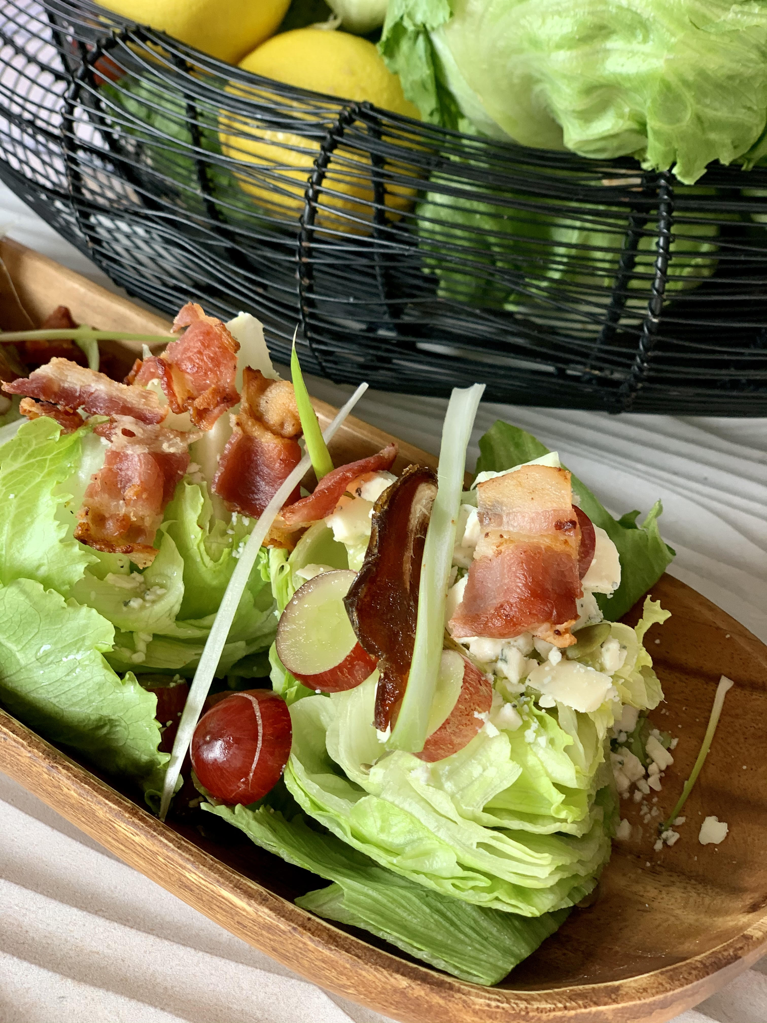 Order Wedge Salad food online from Gg Bistro store, Laguna Beach on bringmethat.com