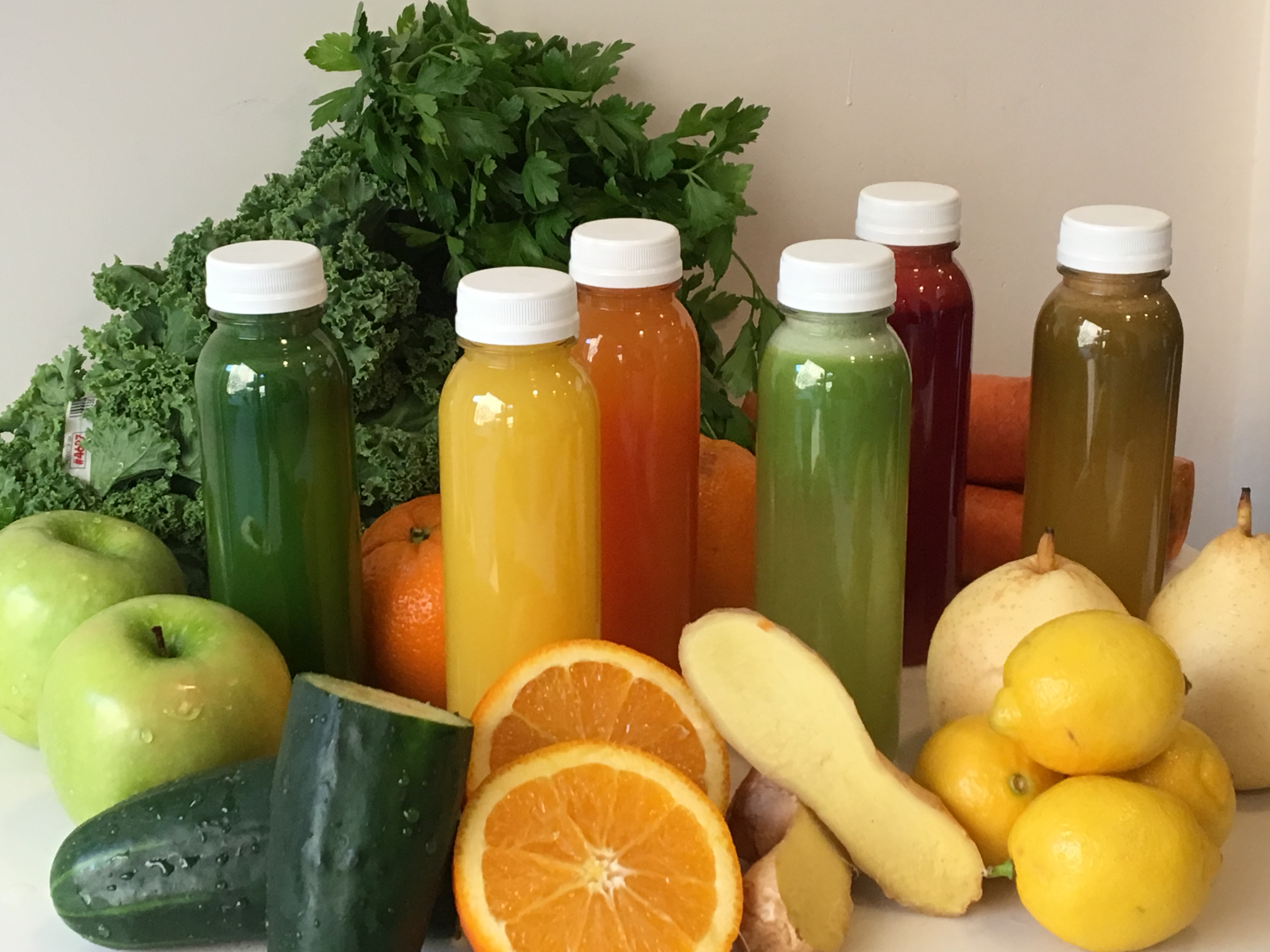 Order 1 Day Cleanse Juices (make to order) food online from Fancy Juice store, New York on bringmethat.com