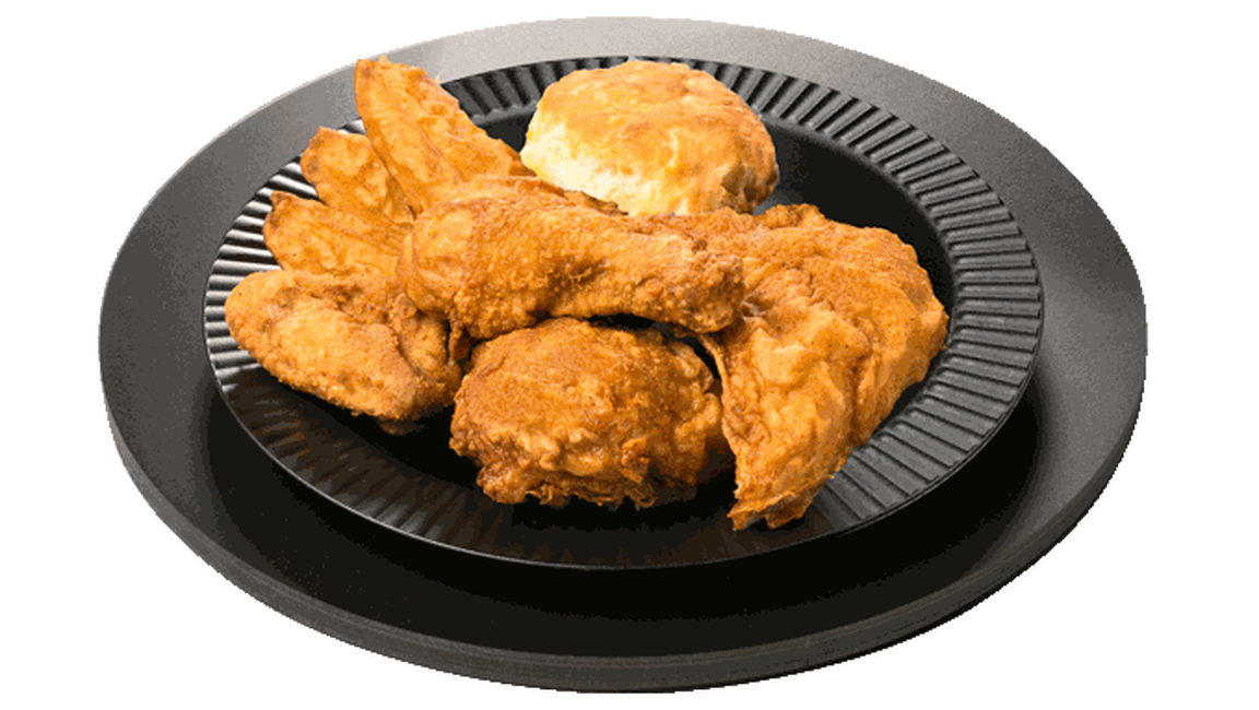 Order 4 Piece Dinner food online from Pizza Ranch store, Lincoln on bringmethat.com
