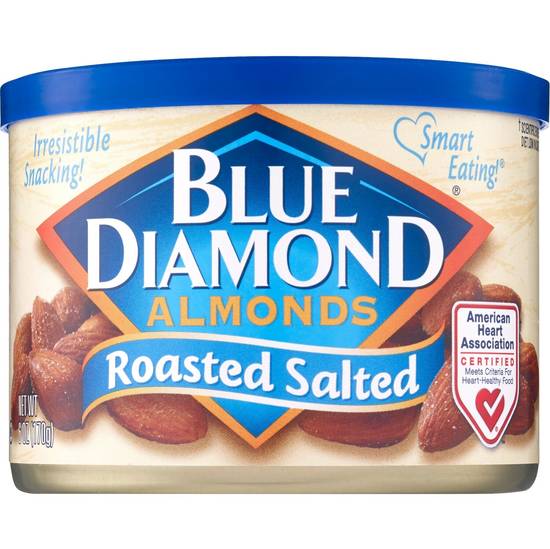 Order Blue Diamond Roasted Salted Almonds 6 OZ food online from Cvs store, ARCADIA on bringmethat.com