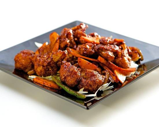 Order Gobi Manchuria Platter (VG) food online from Masala Wok store, Fairfax on bringmethat.com