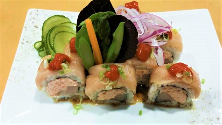 Order ALBACORE DELIGHT food online from Tokyo Sushi store, Santa Clarita on bringmethat.com