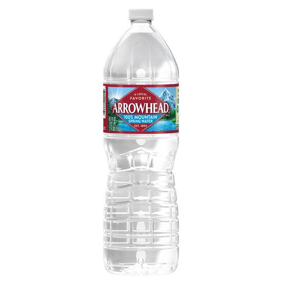 Order Arrowhead 100% Mountain Spring Water Plastic Bottle, 50.7 OZ food online from Cvs store, FALLON on bringmethat.com