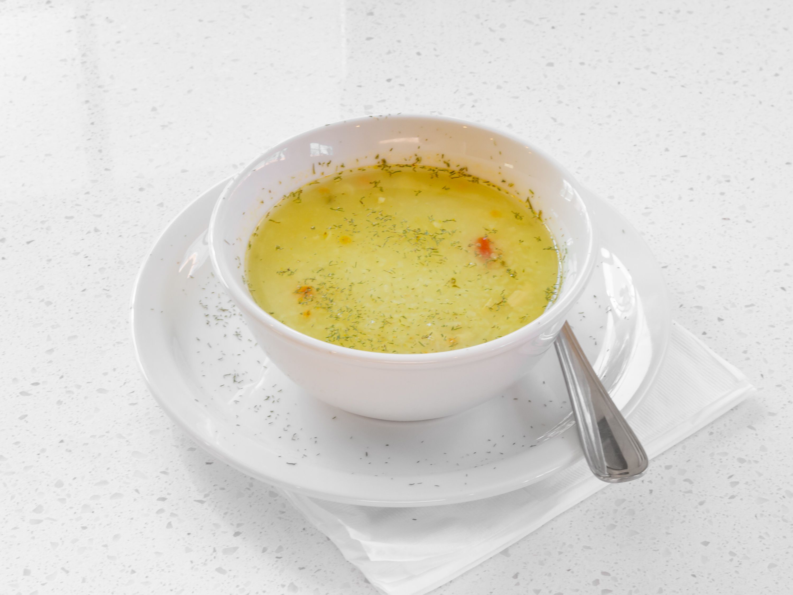 Order Avgolemono Soup food online from Opas Grill store, Tucson on bringmethat.com
