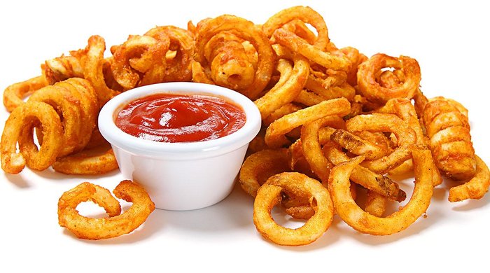 Order Curly Fries food online from Six Corners Café store, North Bergen on bringmethat.com