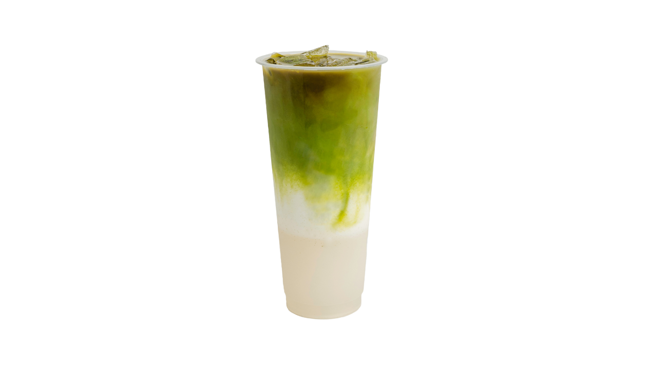 Order [NEW] Dirty Peppermint White Chocolate Matcha Latte** food online from Junbi Princeton store, Princeton on bringmethat.com