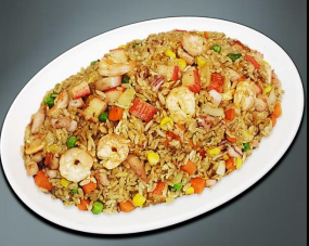 Order [F9] 해물 철판 볶음밥 / Seafood Fried Rice food online from Jjang Restaurant store, Buena Park on bringmethat.com