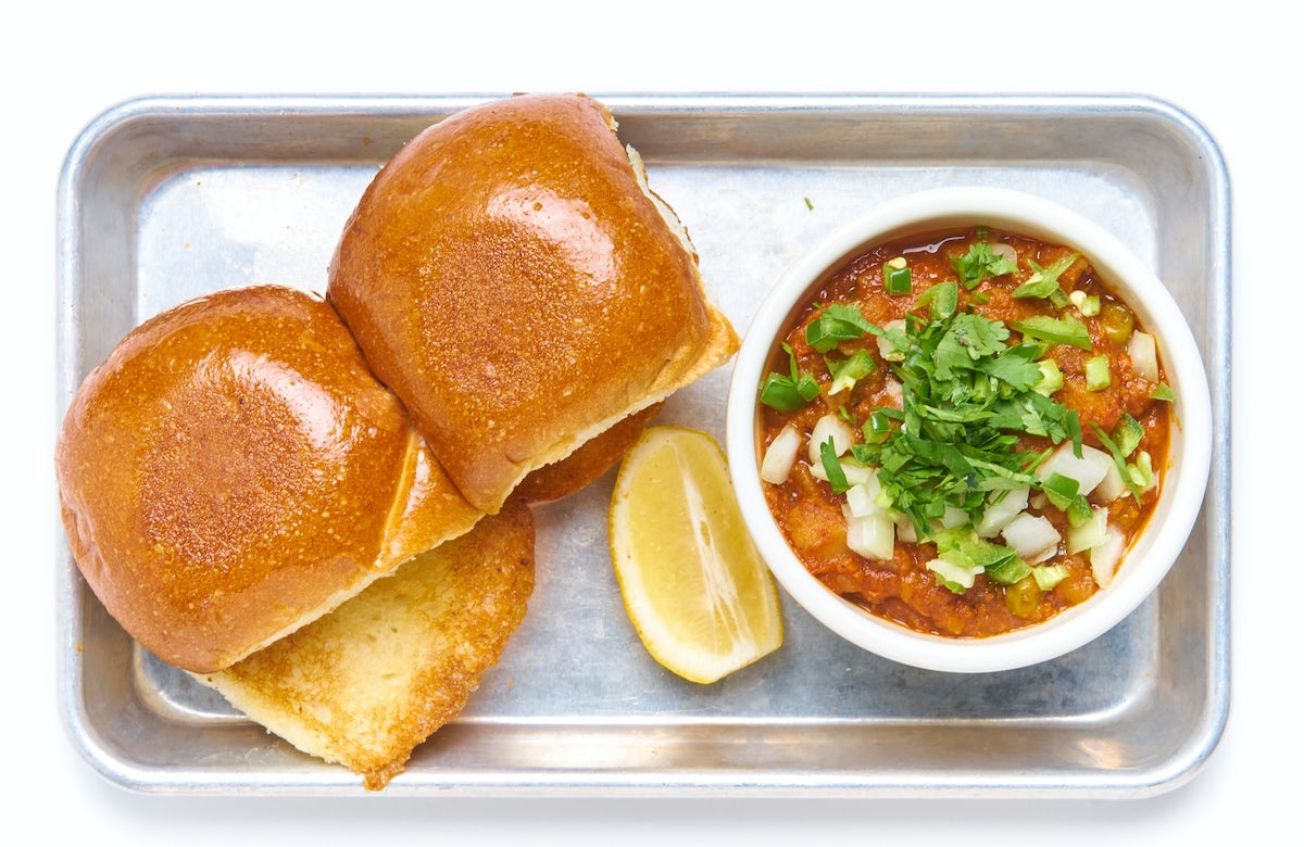 Order Catering Pav Bhaji food online from Curry Up Now store, Oakland on bringmethat.com