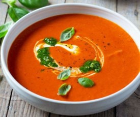 Order Roasted Tomato Basil Parmesan Soup food online from Miss Hickory Tea Room store, Strongsville on bringmethat.com