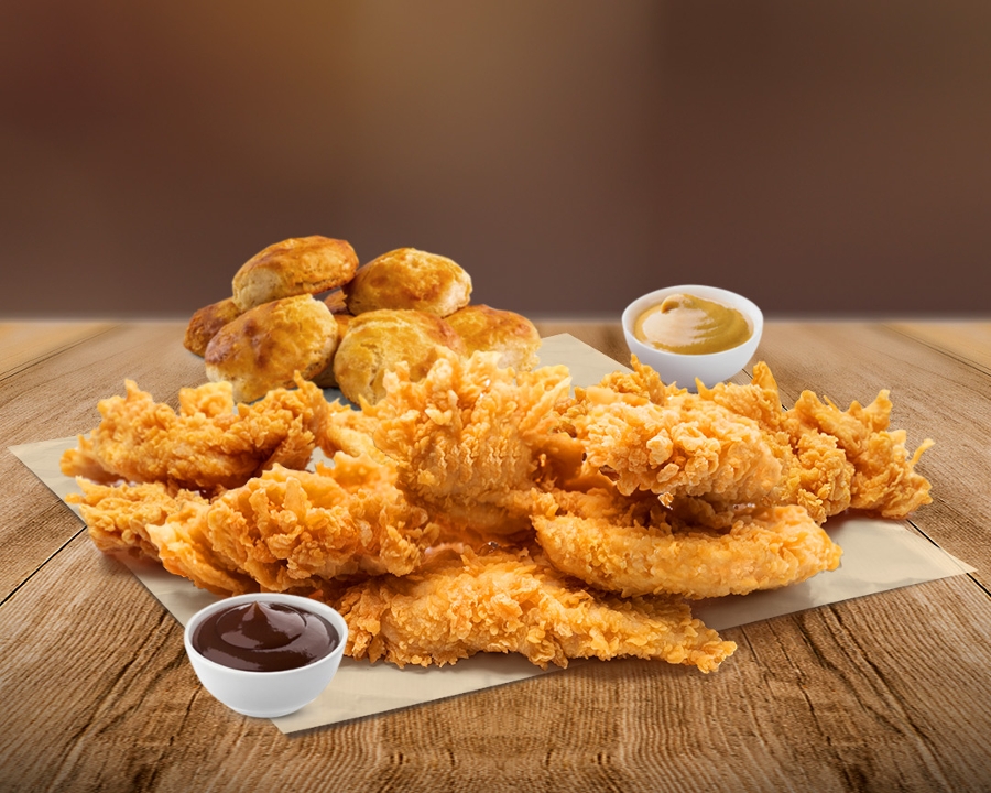 Order 12 Pc Tender's w/ 6 Biscuit's food online from Texas Chicken & Burgers store, Centereach on bringmethat.com