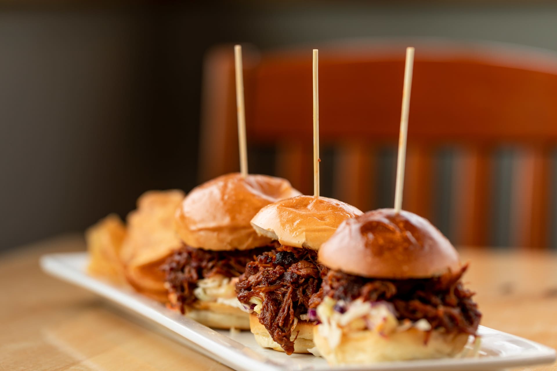 Order BBQ Pulled Pork Slider food online from Rincon Brewery store, Ventura on bringmethat.com