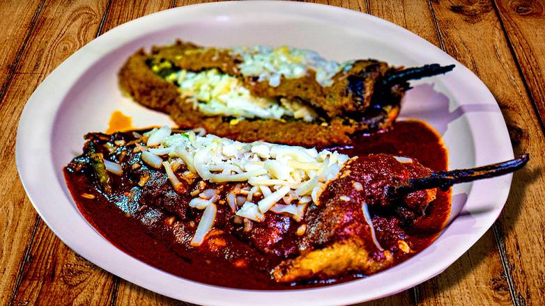 Order Chile Relleno (1 pc) food online from Chilango Express store, West Allis on bringmethat.com