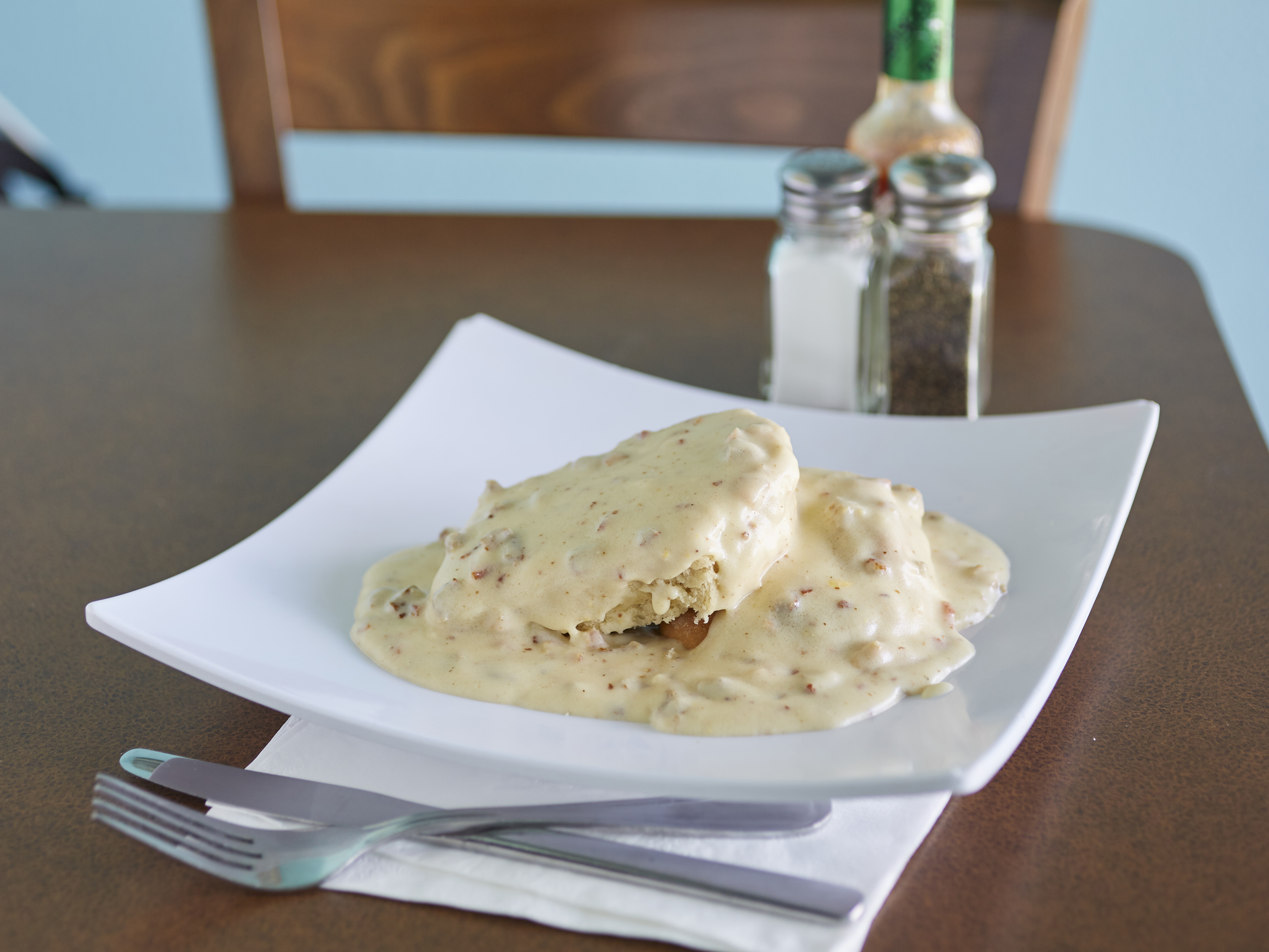 Order Biscuits and Gravy food online from Pacific Cafe store, Oxnard on bringmethat.com