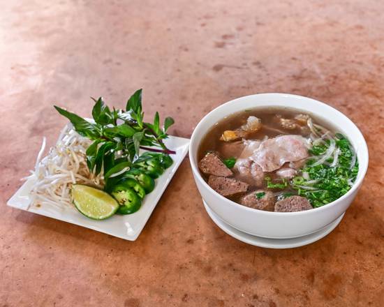 Order Special Pho (Pho Dac Biet) food online from Crazy Fire Mongolian Grill and Bar store, Raleigh on bringmethat.com