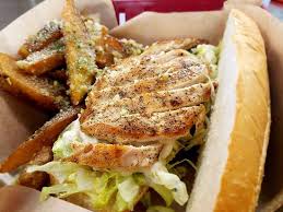 Order Po Boy Grill Chicken food online from Cajun Country Cafe store, Oxnard on bringmethat.com