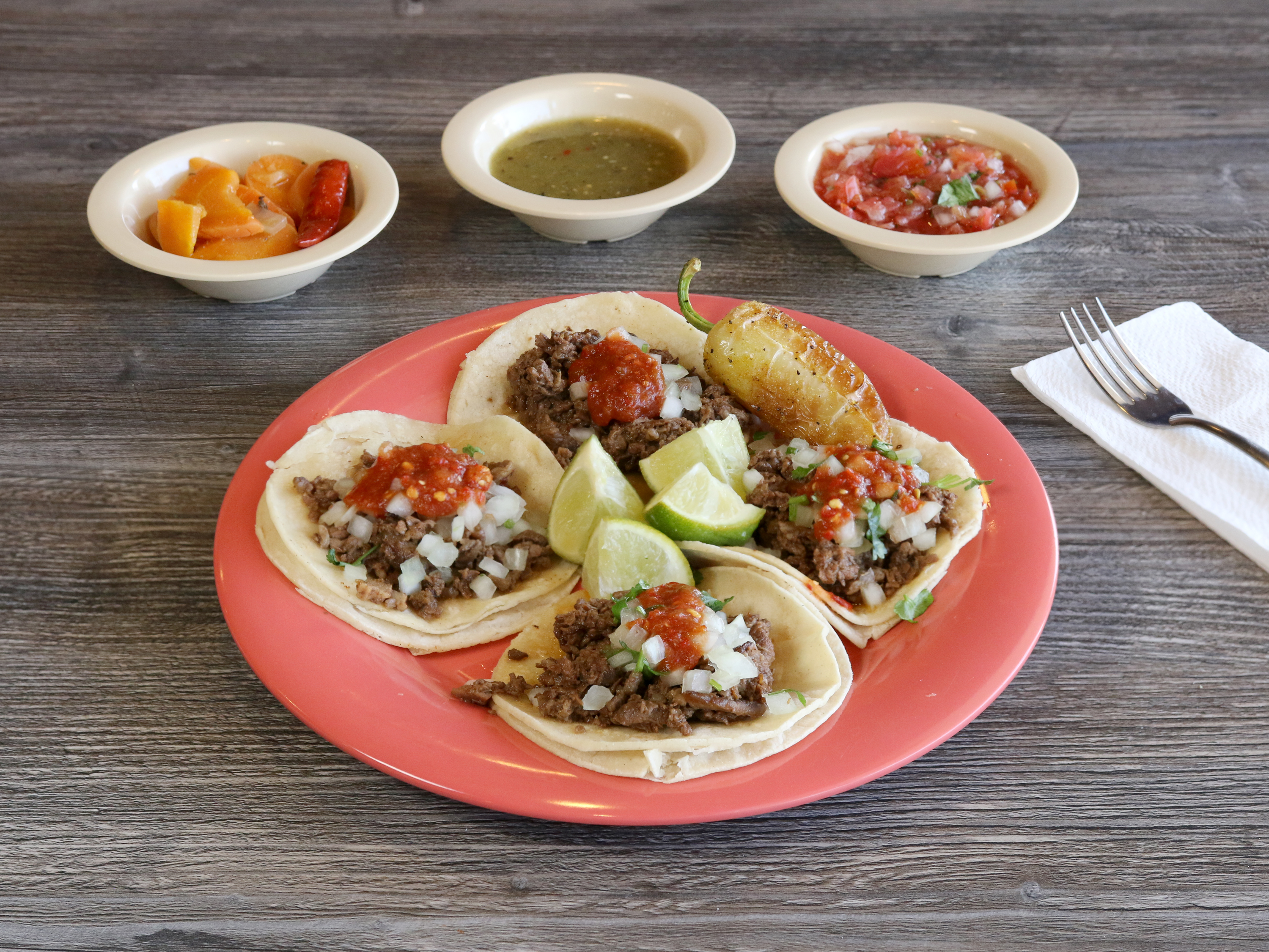Order Carne Asada Taco food online from Juan Great Fiesta store, Montebello on bringmethat.com