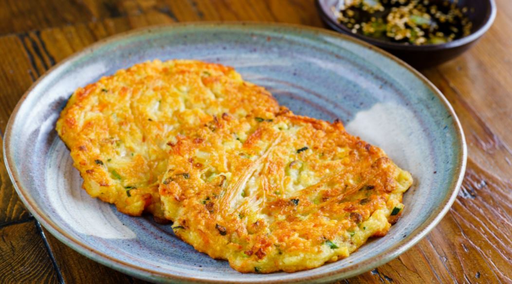 Order Mung Bean Pancake 녹두전 food online from Pyeong Chang Tofu store, Oakland on bringmethat.com