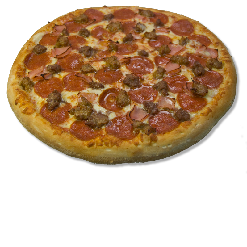 Order Brick's Meat Pizza food online from Brick's Pizza store, Centreville on bringmethat.com