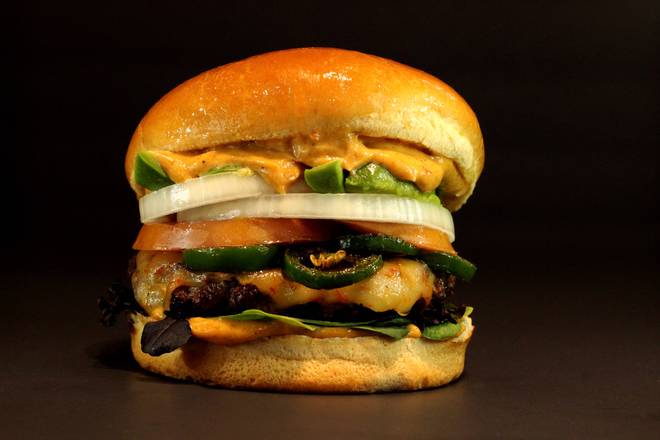 Order Tex Mex Burger food online from Solo Burgers&Wings store, Dallas on bringmethat.com