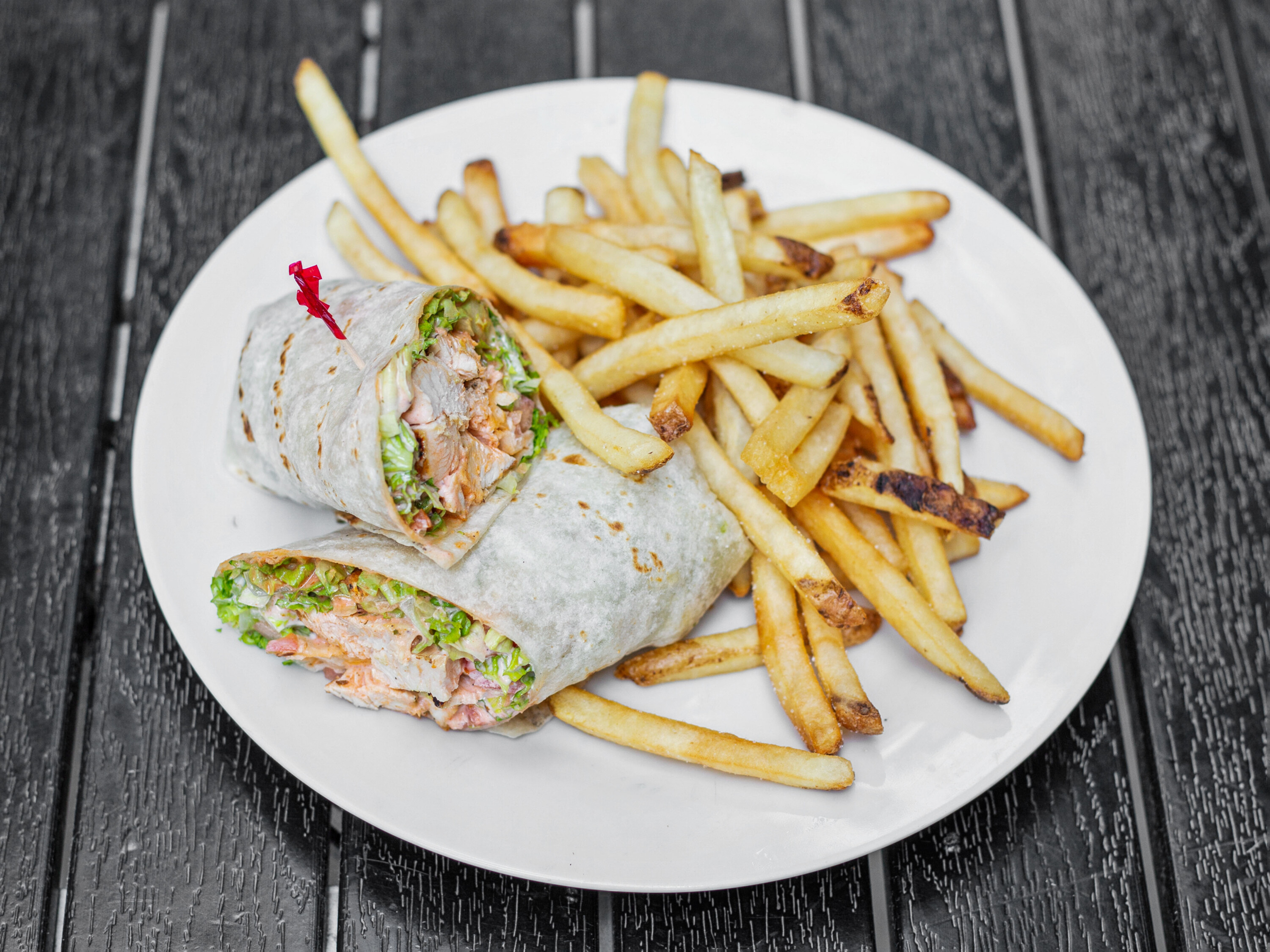 Order Buffalo Chicken Wrap food online from Franklin tap store, Chicago on bringmethat.com