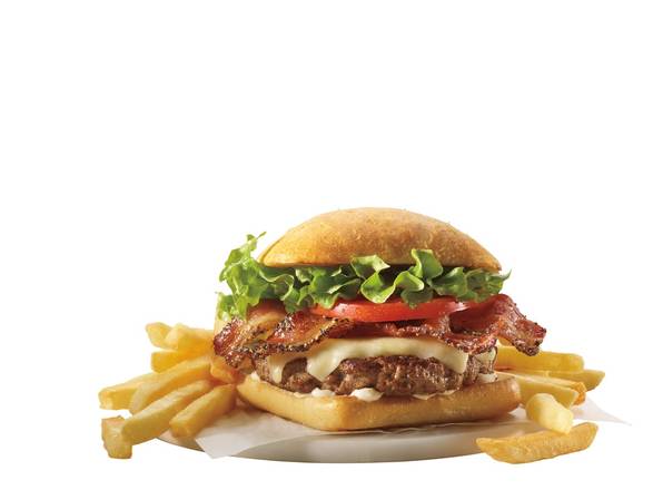 Order New!  Vermonter Burger†  - Limited Time Only food online from Friendly's store, Brookdale on bringmethat.com
