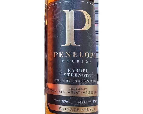 Order Penelope Private Select Barrel Strength 117.4 Proof food online from Happy Hill Country Liqour store, Liberty Hill on bringmethat.com