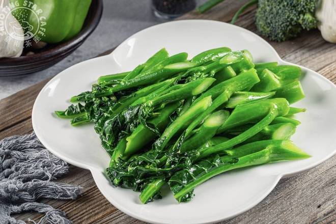 Order Sauteed Chinese Broccoli with Wine food online from Shooting Star Cafe store, Oakland on bringmethat.com