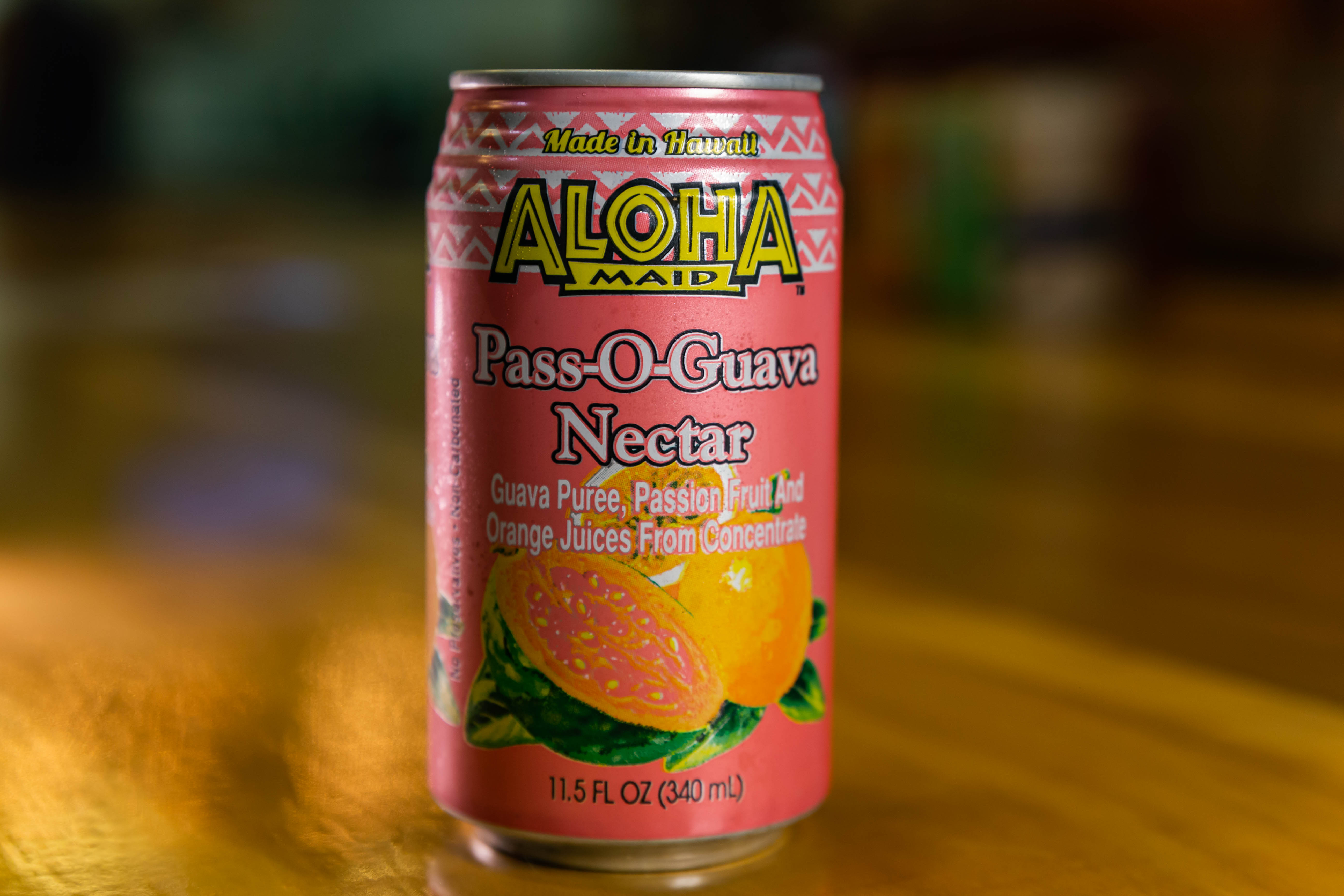 Order Aloha Maid - Pass-O-Guava Nectar food online from Poke Poku store, Las Vegas on bringmethat.com
