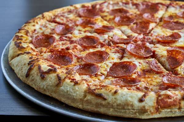 Order 1 Topping Slice Pizza food online from Long Wong's of Laveen store, Phoenix on bringmethat.com