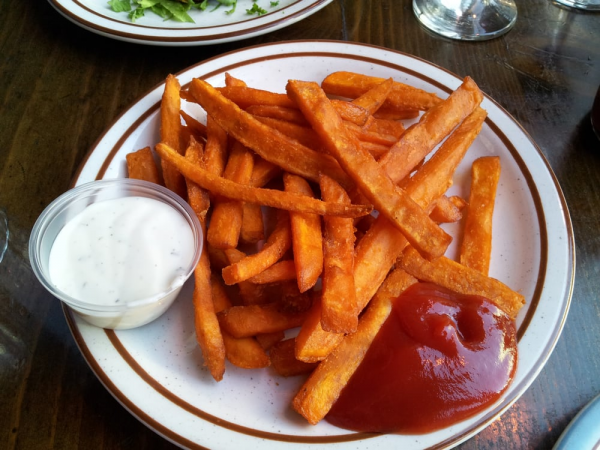 Order Sweet Potato Fries  food online from Galaxy Diner store, New York on bringmethat.com