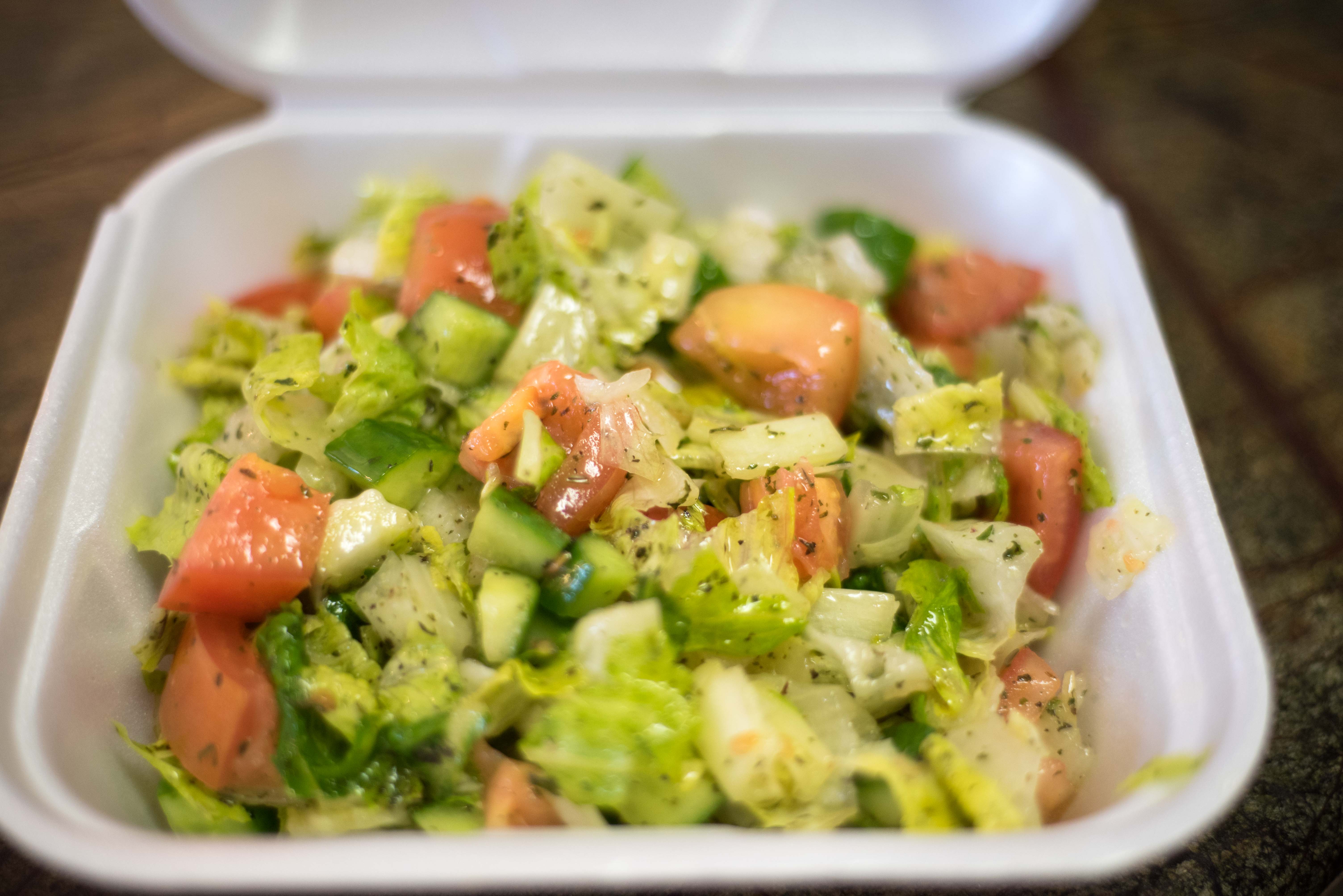 Order Green Salad food online from Little Arabia Lebanese Bakery & Cuisine store, Anaheim on bringmethat.com