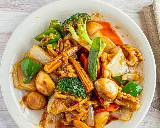 Order Chicken with Szechuan Style food online from China 1 store, Sylvania on bringmethat.com