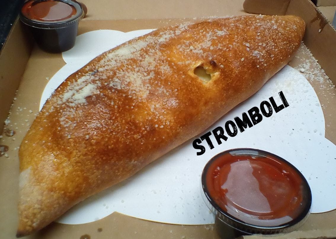 Order Stromboli - 12" food online from American Pie Pizzeria store, Hagerstown on bringmethat.com