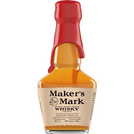 Order Maker's Mark Bourbon Whisky (50 ML) 9724 food online from Bevmo! store, BURLINGAME on bringmethat.com