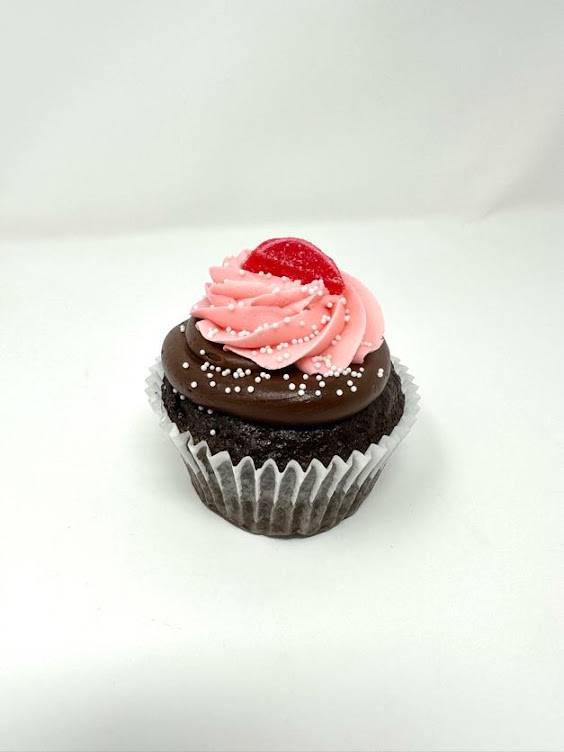 Order Chocolate Raspberry Truffle food online from The Flying Cupcake Bakery store, Indianapolis on bringmethat.com