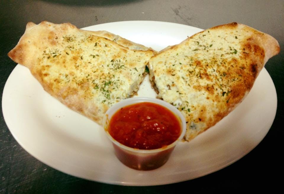 Order Cheese Calzone - Calzone food online from Ops Pizza Kitchin & Cafe store, Kingsland on bringmethat.com