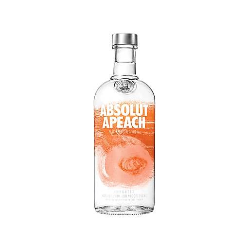 Order Absolut Apeach Vodka (750 ML) 74613 food online from BevMo! store, Riverbank on bringmethat.com