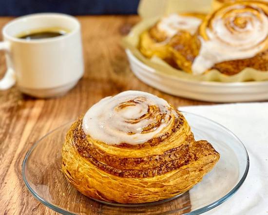 Order French cinnamon roll food online from La Belle French Bakery store, Thornton on bringmethat.com