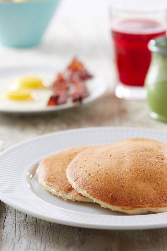 Order Buttermilk Pancakes - Vegetarian Option food online from Another Broken Egg store, North Canton on bringmethat.com