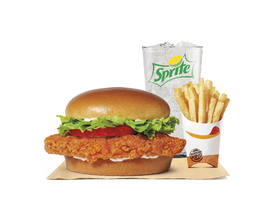 Order Spicy Crispy Chicken Sandwich Meal food online from Burger King store, Kalispell on bringmethat.com
