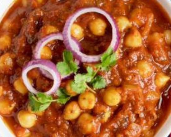 Order Chickpea Masala food online from Tick-Tock Tikka House store, Upper Darby on bringmethat.com