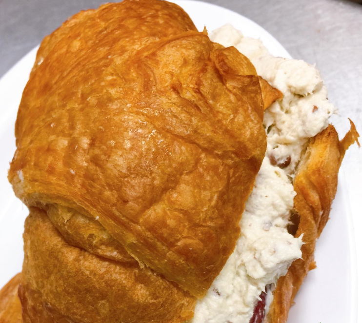 Order Chicken Salad Croissant food online from Gumbo's Deli - South 10th St store, Mcallen on bringmethat.com