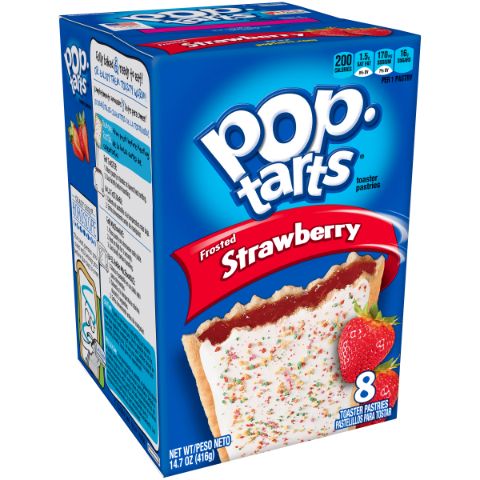 Order Kellogg Pop Tart Strawberry 14.7oz food online from 7-Eleven store, Salem on bringmethat.com