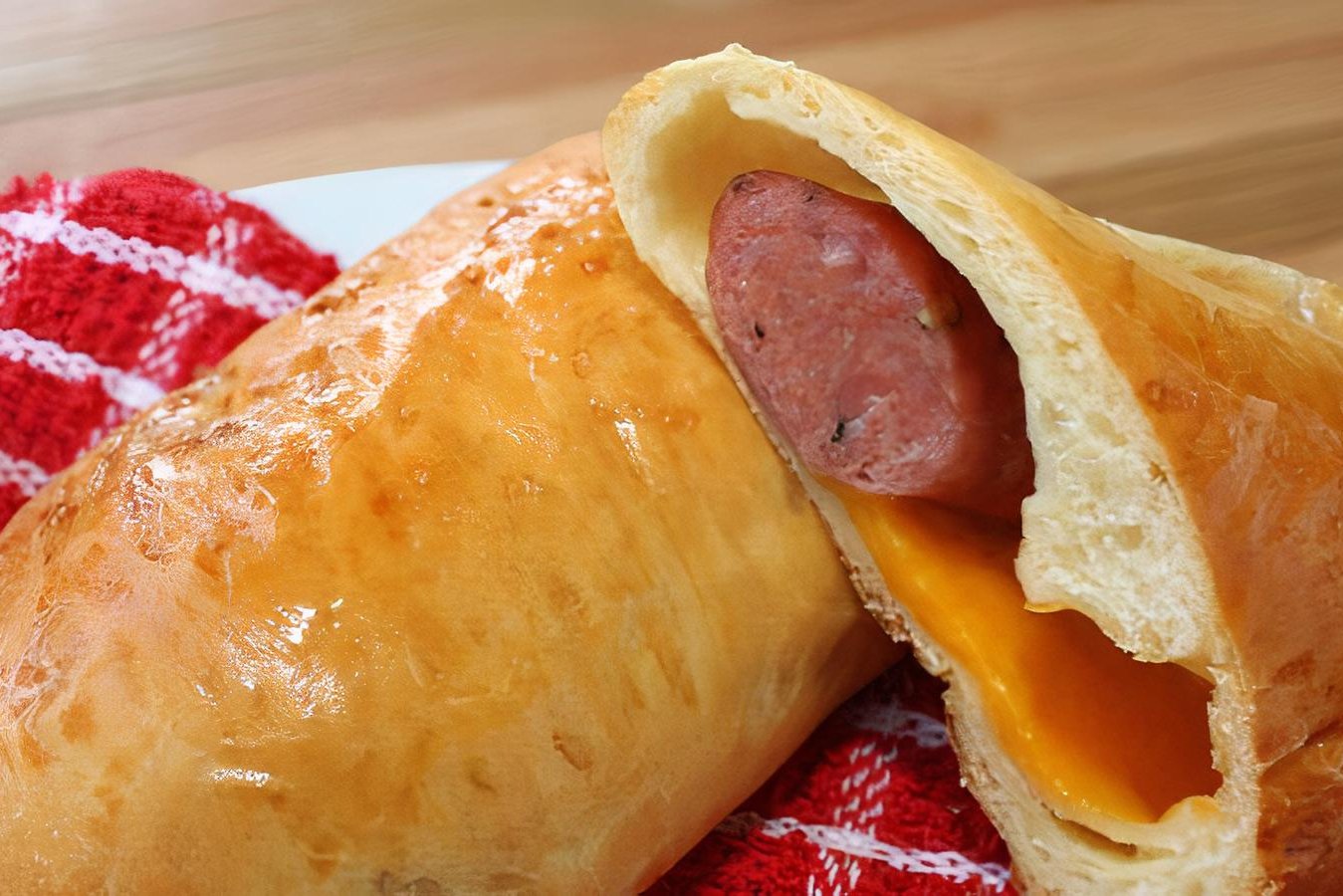 Order Sausage and Cheese Kolache food online from The Human Bean store, Lewisville on bringmethat.com