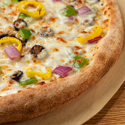 Order Medium Barefoot Sally (Veggie) Pizza food online from Eureka Pizza store, Fort Smith on bringmethat.com